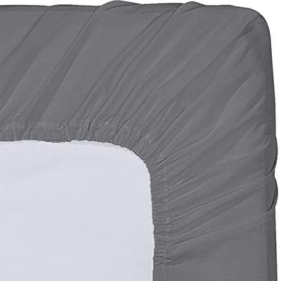 Utopia Bedding Twin Fitted Sheets - Bulk Pack of 6 Bottom Sheets - Soft  Brushed Microfiber - Deep Pockets - Shrinkage & Fade Resistant - Easy Care