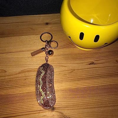 Popfizzy Bling Hotdog Keychain for Women, Rhinestone Hot Dog Keychain  Accessories, Hot Dog Gifts, Hot Dog Purse Charms - Yahoo Shopping