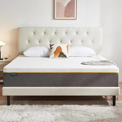 Potctz 10 in. Medium Firm Memory Foam King Mattress, Bed-in-a-Box, Gray -  Yahoo Shopping