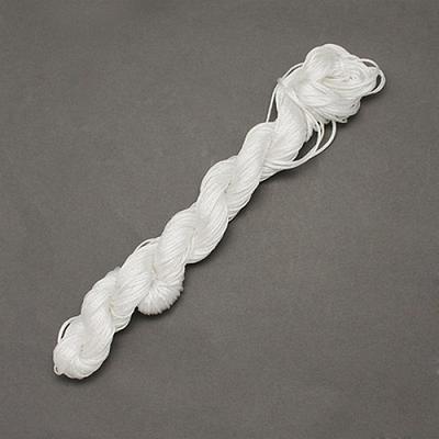 22M Nylon Jewelry Thread, Nylon Cord for Bracelets Making, Snow, 1mm  Cobeads.com - Yahoo Shopping