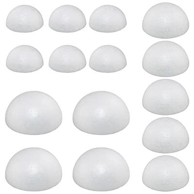 Ornament Round Foam Balls Foam Cones Craft Children Cone White Foam Cone