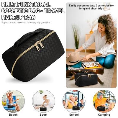 Large Capacity Makeup Bag Women Portable Cosmetic Bags 