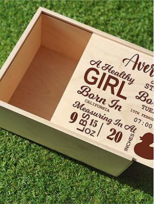 Keepsake Box Wooden Keepsake Box Memory Box Personalized 