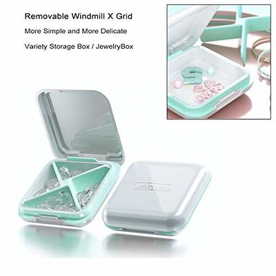 Cheap Waterproof Mini Medicine Box Multi Grids Pill Container Organizer  Plastic Pill Box Women