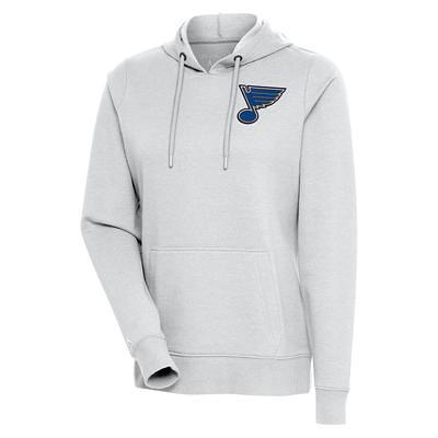 Women's Antigua Oatmeal St. Louis Blues Team Absolute Full-Zip