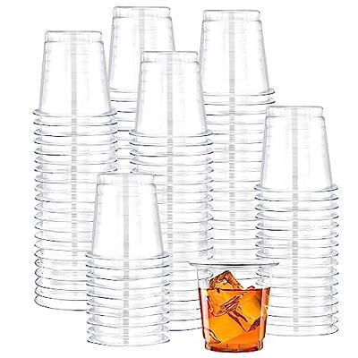 Disposable Shot Glasses - Mini Red Party Cups - 120 Count 2 Ounce - Plastic  Shot Cups - Jello Shots - Jager Bomb - Beer Pong - Perfect Size for