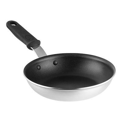 Vollrath Wear-Ever 8 Aluminum Non-Stick Fry Pan with CeramiGuard II  Coating and Black Silicone Handle 672408