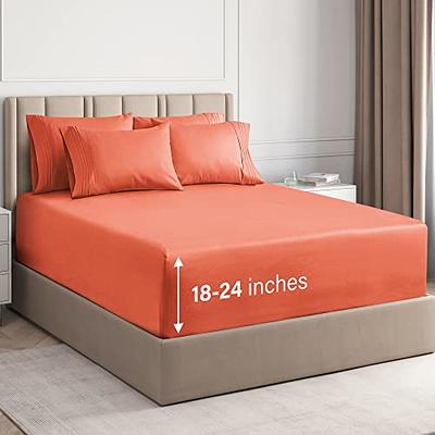 Queen Size Sheet Set - Breathable & Cooling Sheets - Hotel Luxury Bed