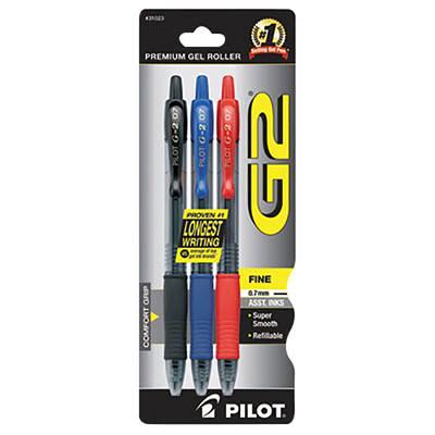 Pilot 31654 G2 Premium Assorted Ink with Tinted Barrel 1mm