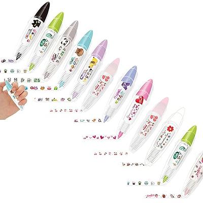 Joyfullift Decortive Pens,DIY Cute Animals Press Type Decorative Pen,Joyful  Lift Pens for Scrapbooking (12Styles-A) - Yahoo Shopping