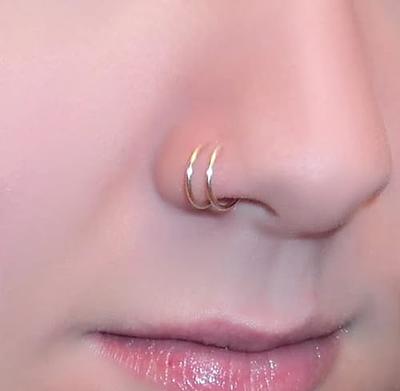 Fake Septum Ring · How To Make A Piercing · Jewelry on Cut Out + Keep · How  To by Lauren