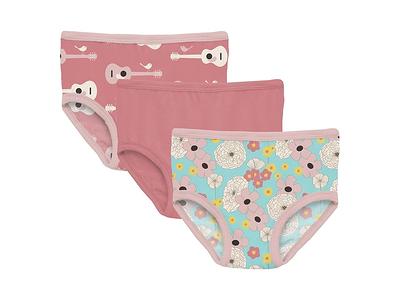 Kickee Pants Kids Print Underwear Set 3-Pack (Big Kids) (Summer