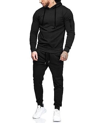 COOFANDY Men's Hoodies And Sweatpants Set Athletic Two Pieces