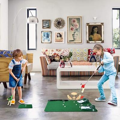 Mini Golf Toys for Kids Funny Golf Gifts, Retirement Gift Two Mini Golfers  for P