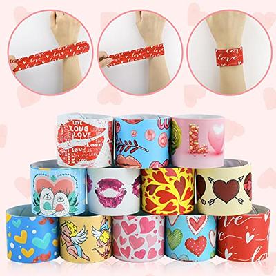 JDSTY Valentines day gifts - 48Pcs Valentines Slap Bracelets toys for Kids  School Class Classroom Valentines Day Cards Gifts Prizes Party Favors… -  Yahoo Shopping