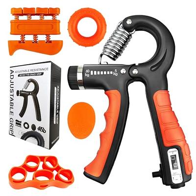 Adjustable Hand Grip Strengthener Workout Kit - FitBeast