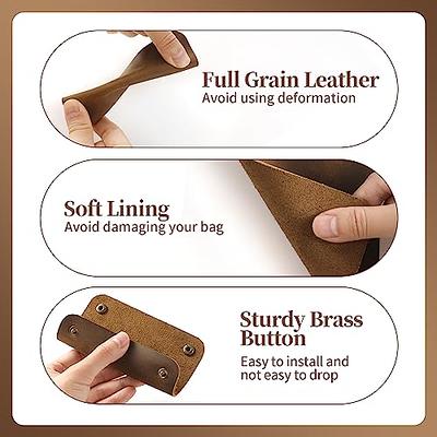  Jack&Chris Leather Luggage Handle Wrap, Luggage Handle Cover  for Travel Bag Luggage Suitcase, Handle Grip Luggage Identifier : Clothing,  Shoes & Jewelry