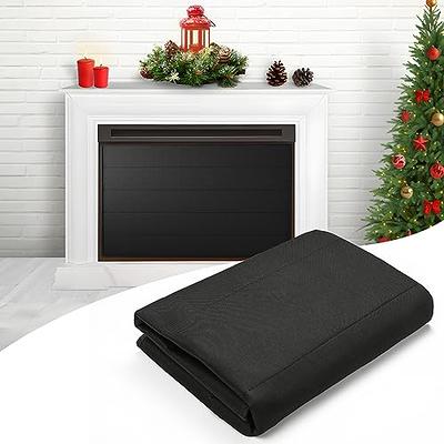 Fireplace Blocker Blanket Fireplace Cover Fireplace Blanket Stops Overnight  Heat