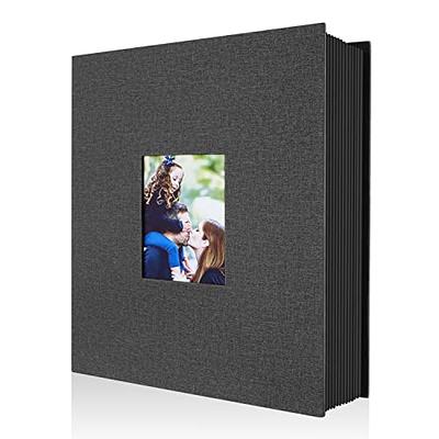 RECUTMS 4x6 Photo Album Can Hold 200 Photos Leather Photo Album