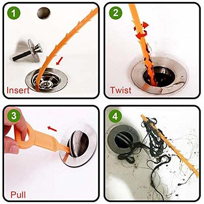 DR.PEN 10FT Drain Auger, [Easy to Use & Highly efficient] Flexible Plumbing  Snake Drain Clog