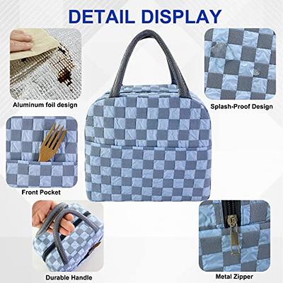 Mziart Cute Lunch Bags for Women, Fashion Lunch Box Containers Thermal  Waterproof Lunch Organizer Insulated Lunch Tote Bag for Womens Men Adult  Work