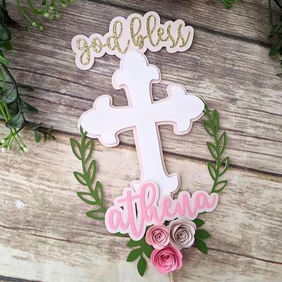 First Communion Cake Decorations | Baptism Christening Cake Topper - Cake  Acrylic - Aliexpress