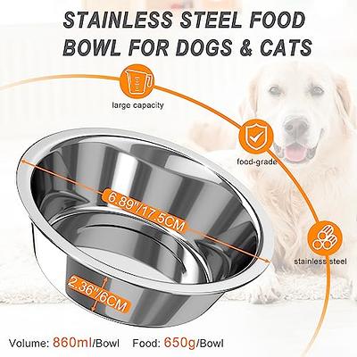 Alpeir Elevated Dog Bowls for Large Dogs, Raised Dog Bowl Stand