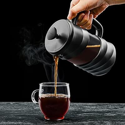 20 oz French Coffee Press Glass Stainless Steel Espresso Tea Maker