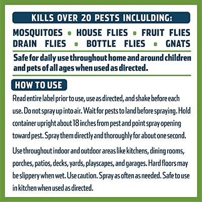 Wondercide - Mosquito and Fly Aerosol Spray - Fly, Gnat, Flying Bug,  Mosquito Killer with Natural Essential Oils - Quick Kill for Outdoor and  Indoor Areas - Pet and Family Safe - 10 oz - 2 Pack - Yahoo Shopping