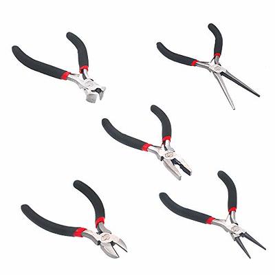 KNIPEX 5-in Needle Nose Pliers with Dipped Handle for Precision Work in  Electronics and Fine Mechanics in the Pliers department at