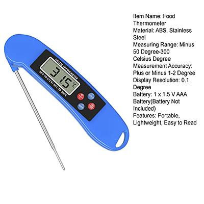 Smalibal Digital Meat Thermometer, Battery Powered Waterproof