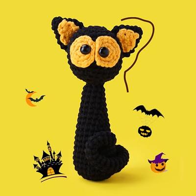 Halloween Crochet Kit for Beginners,Crochet Starter Kit with Video