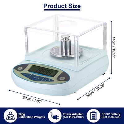 Vitafit Digital Body Weight Bathroom Scale, Focusing on High Precision  Technology for Weighing Over 20 Years, Extra Large Blue Backlit LCD and