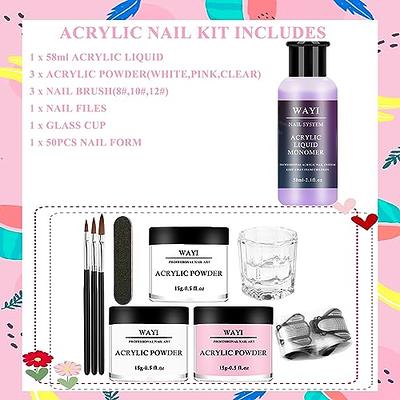 Acrylic Nail Kit Acrylic Powder and Professional Liquid Monomer