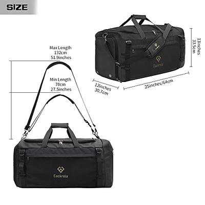 Sports Gym Bag with Wet Pocket & Shoes Compartment, Travel Duffel Bag for  Men and Women Lightweight