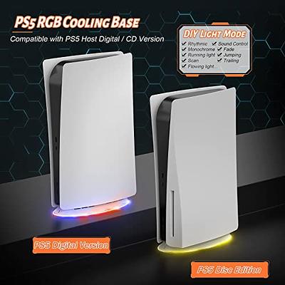 For PS5 slim host multifunctional heat dissipation base For P5 game  controller