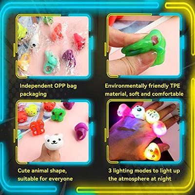 24 Pack LED Light Up Fidget Spinner Bracelets Party Favors for Kids 4-8  8-12, Glow in The Dark Party Supplies, back to school gift for students
