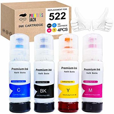 Printers Jack Sublimation Yellow Ink Refill for Epson EcoTank Inkjet  Printers