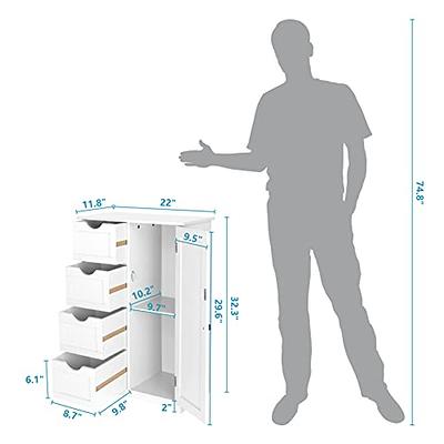 Bathroom Side Storage Cabinet Small Floor Bathroom Organizer Side