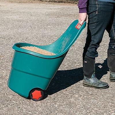 Sunnydaze Decor Yellow Steel Wagon Cart with Removable Sides, 400 lbs.  Weight Capacity, Versatile for Gardening and Hauling