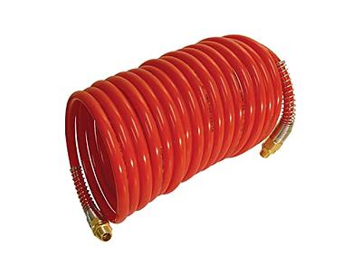 TOPRING 11.646 MAXPRO Nylon Self-Storing Spiral Recoil Air Compressor Hose  with Brass Fittings, 200 PSI, 3/8 I.D. X 25 FT. X 1/4(M) NPT, Series 11 -  Yahoo Shopping