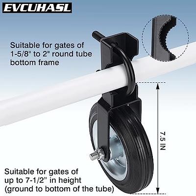 Gate Wheel Supporting Metal Swing Gate with 1-5/8