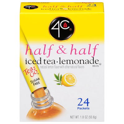 Lipton Iced Tea And Lemonade Half & Half, 16.9 Fl Oz, 12 Count, Size: 202.8 fl oz