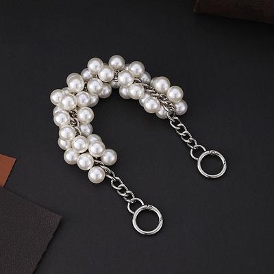 Decorative Purse Strap - Silver