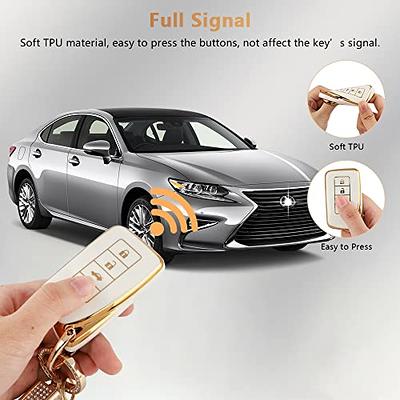 Pink TPU Key Fob Cover w/ Button Cover Panel For Lexus IS ES GS RC NX RX LX  Key — iJDMTOY.com