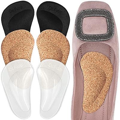 Plantar Fasciitis Arch Support Shoe Insoles 3 Pairs, Thicken Gel Arch Pads  for Flat Feet - Self-Adhesive Arch Cushions Inserts for Men and Women -  Walmart.com