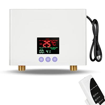 3000W Mini Electric Tankless Instant Water Heater Under Sink for Kitchen  Bathroom, Hot Water Heater 