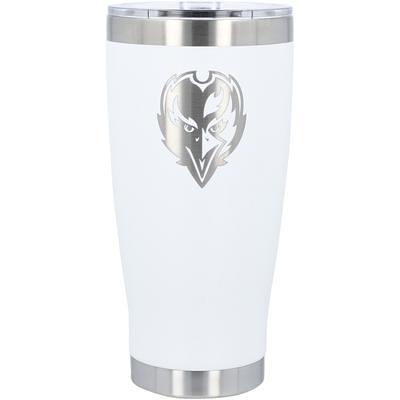 Baltimore Ravens Personalized 30oz. Laser Etched Black Tumbler