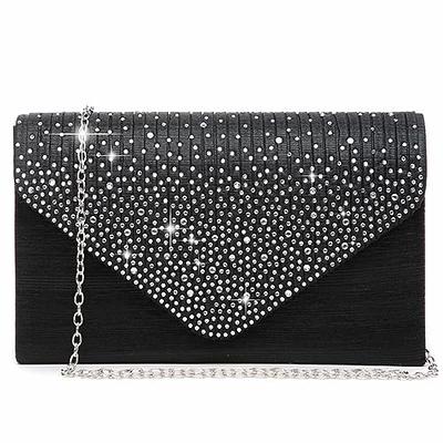 Dropship Pleated Satin Wedding Evening Bridal Clutch Purse to Sell Online  at a Lower Price | Doba