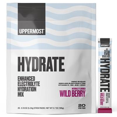 HydroMATE Electrolyte Powder Packs Hydration Accelerator Water Bottles